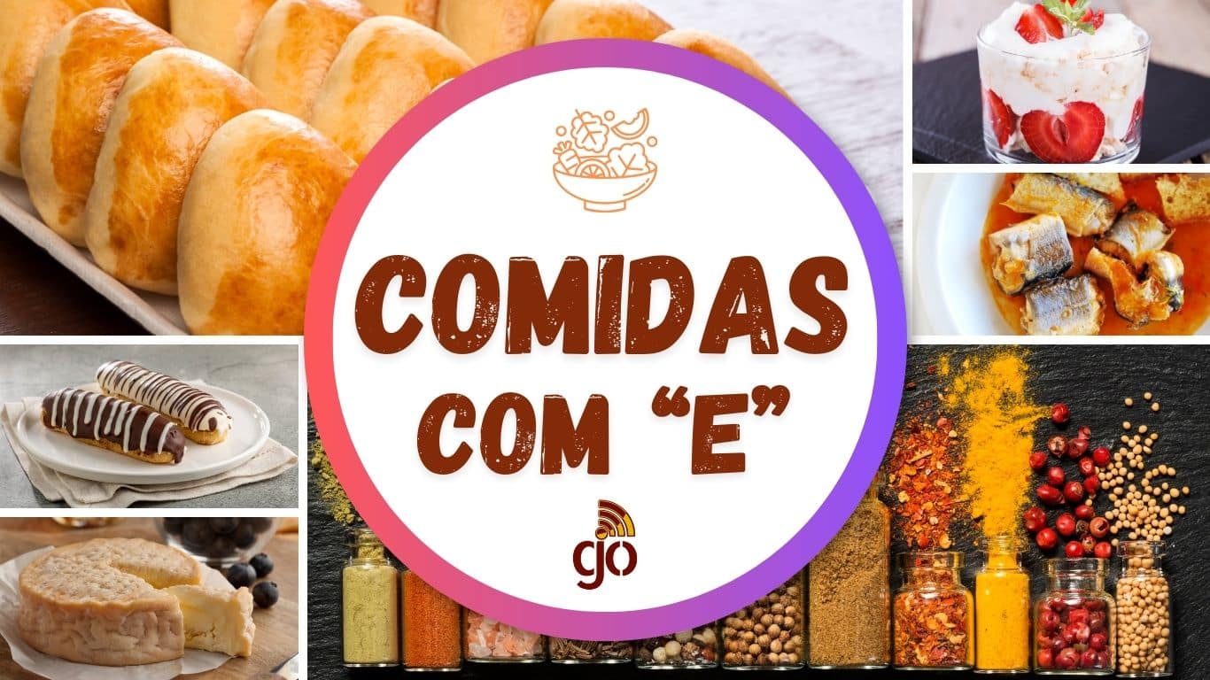 comidas com a letra E