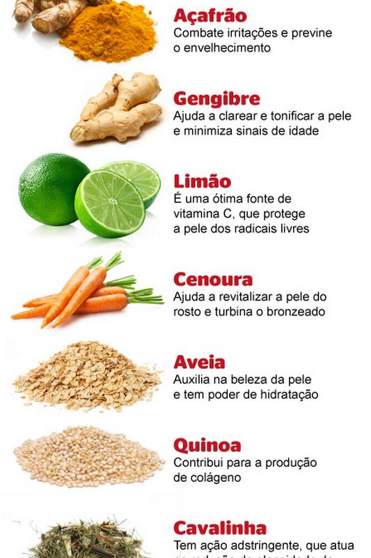 Alimentos Que Deixam A Pele Mais Bonita