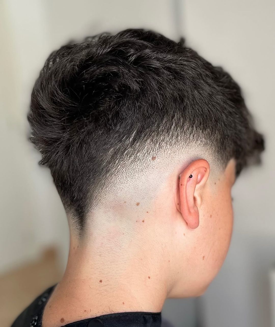 corte americano cabelo crespo longo