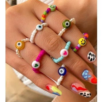 onde comprar anel de miçanga artesanal