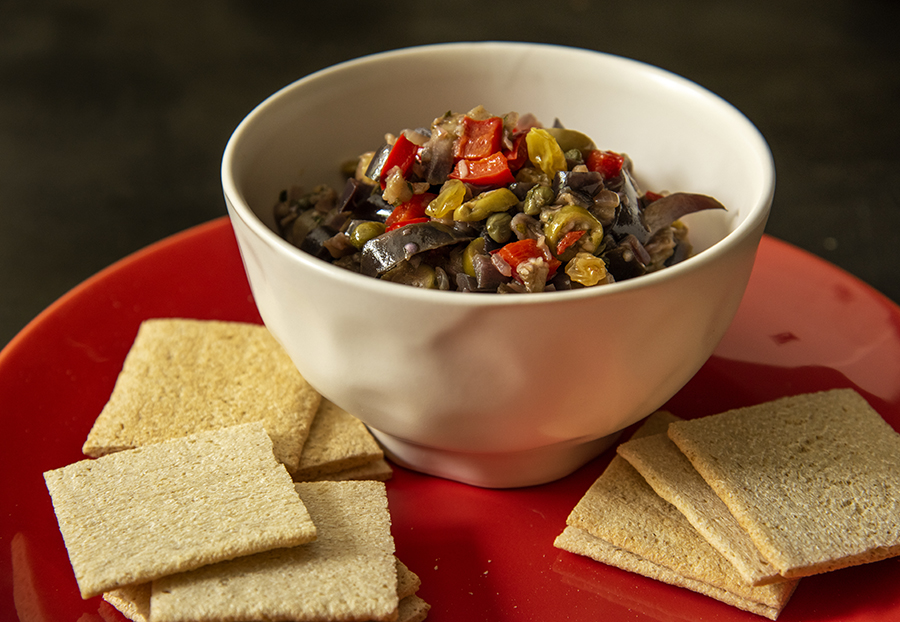 como fazer caponata light