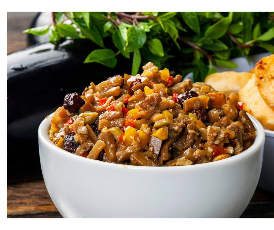 benefícios do antepasto de berinjela para dieta