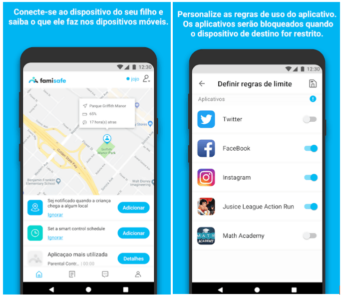 aplicativos de controle parental