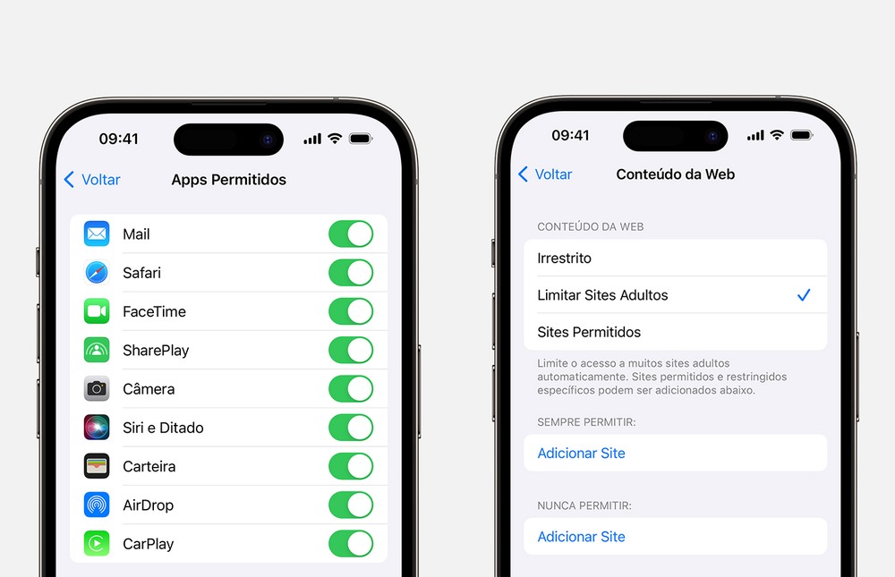 ferramenta parental para Android e iPhone
