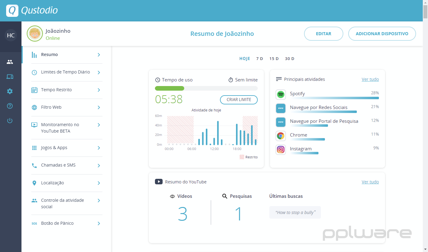 melhor aplicativo controle parental 2026
