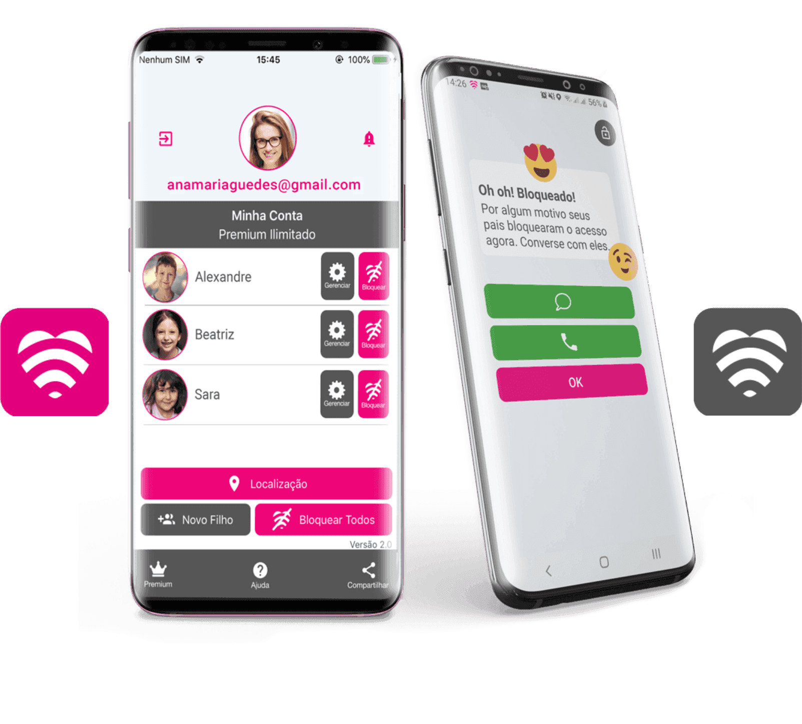 software de monitoramento infantil