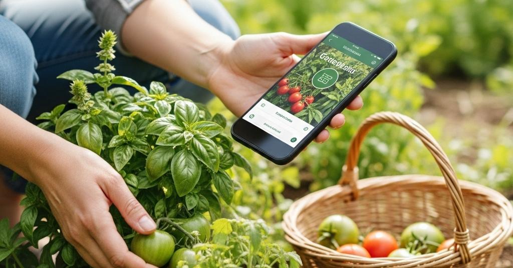 organizador de jardim app