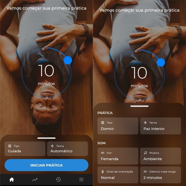 melhor aplicativo de meditação para ansiedade
