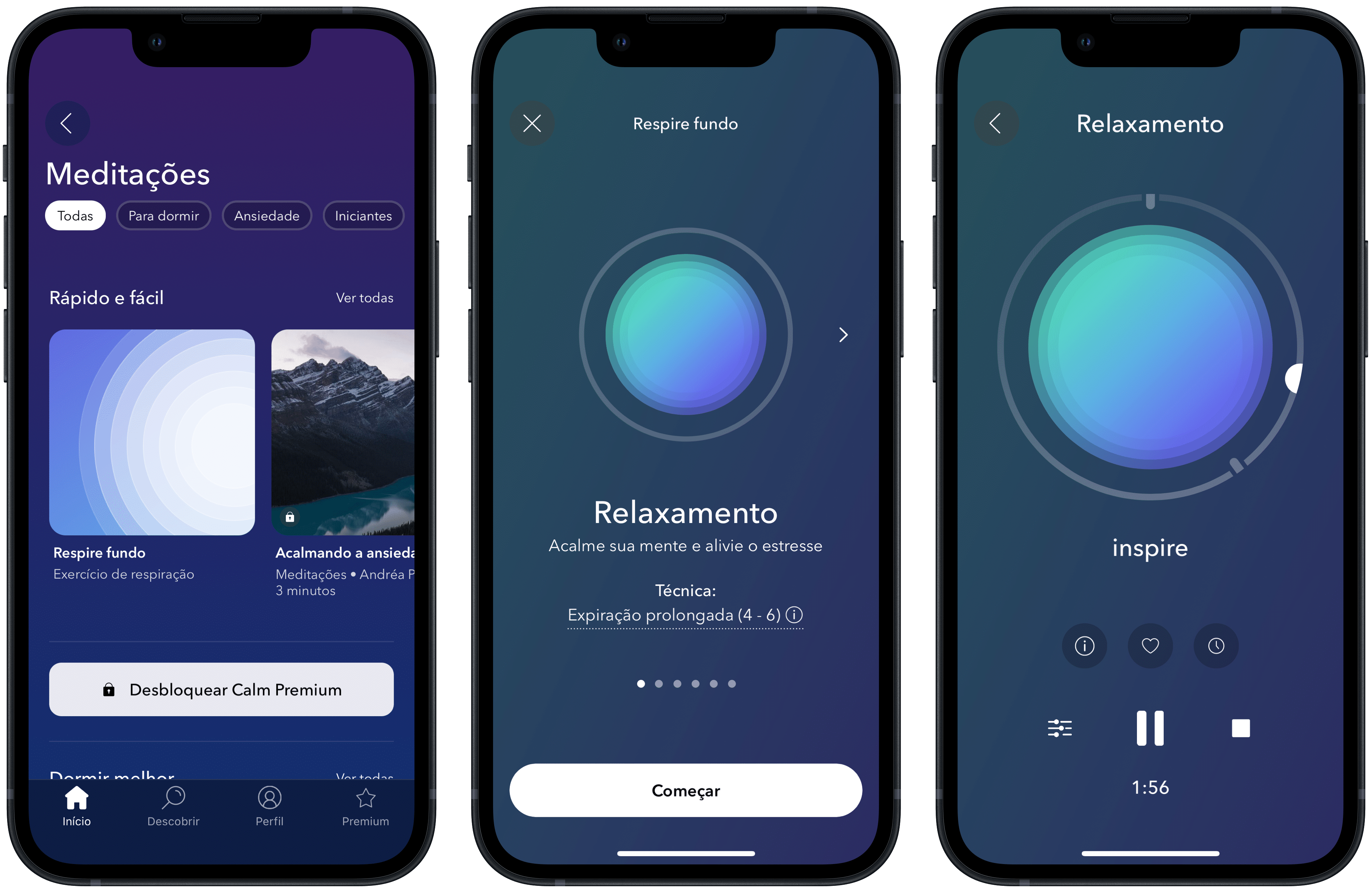 aplicativos para meditação e relaxamento