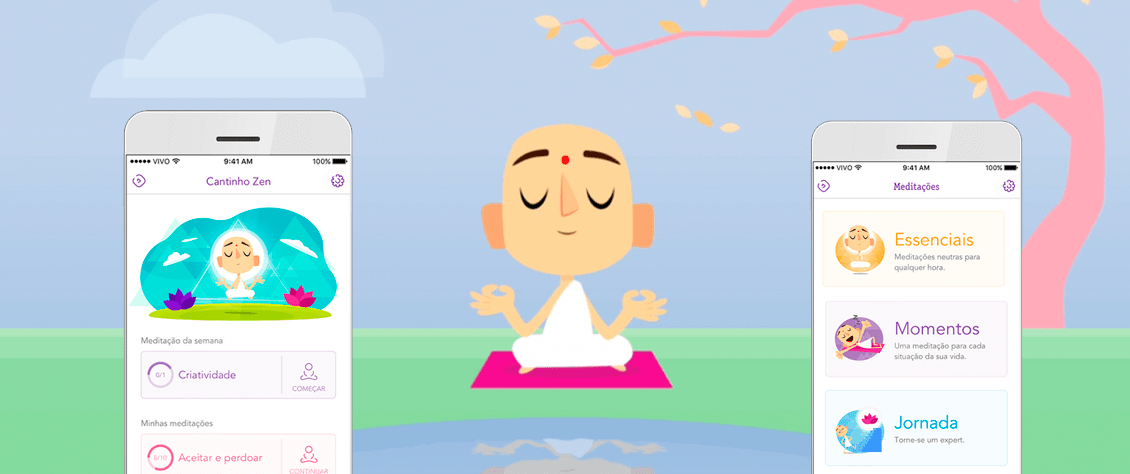 meditação para iniciantes app