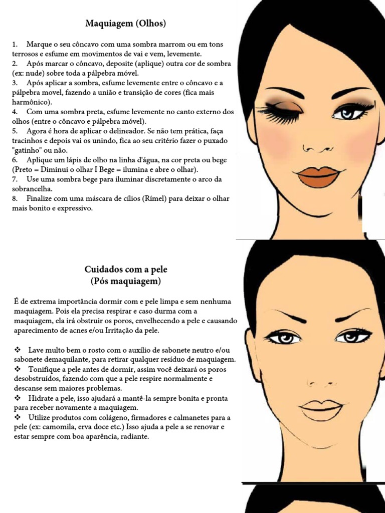 Guia Completo: Como Montar Sua Própria Apostila de Automaquiagem no Canva