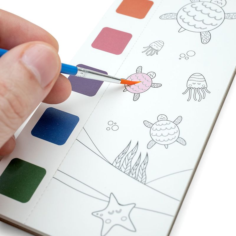 pintura em aquarela para crianças