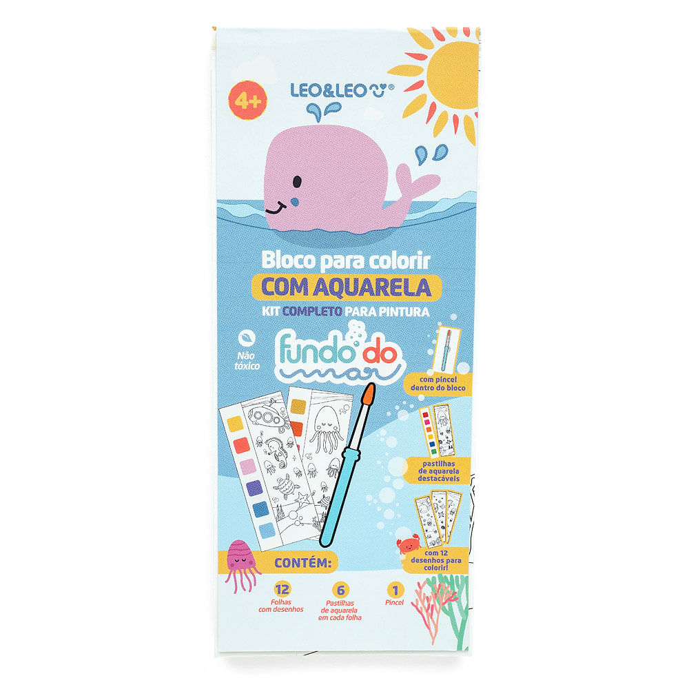 blocos de pintura com aquarela