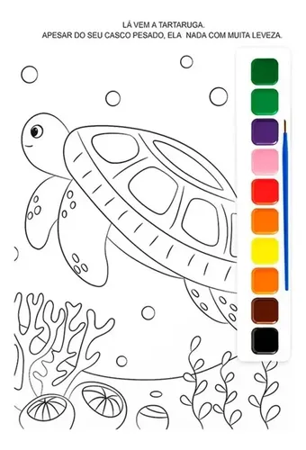 desenhos de aquarela para imprimir