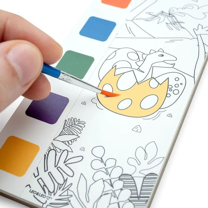 livros de aquarela para colorir