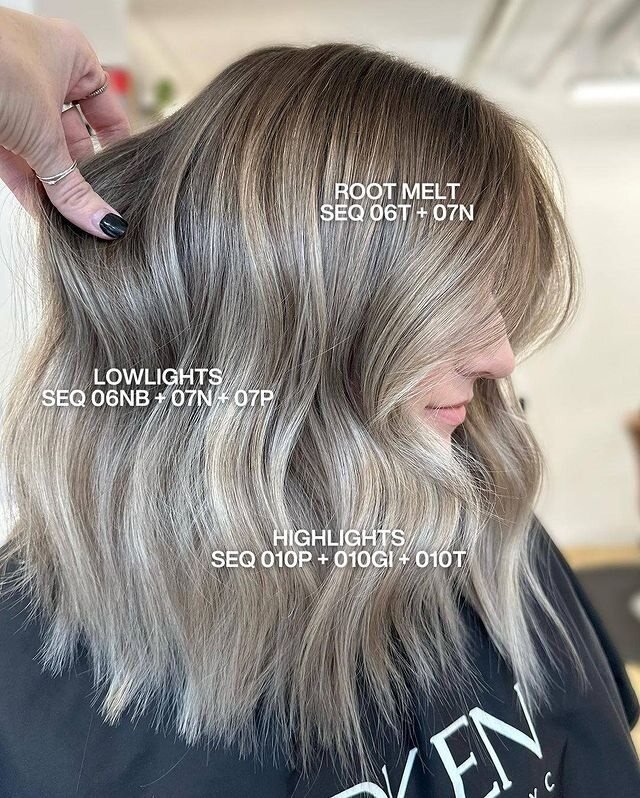 Ash Blonde Balayage