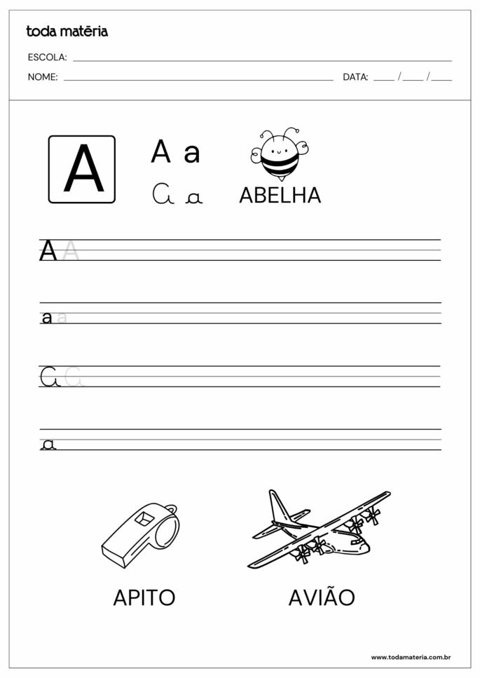 erros comuns ao ensinar a letra A e como evitá-los