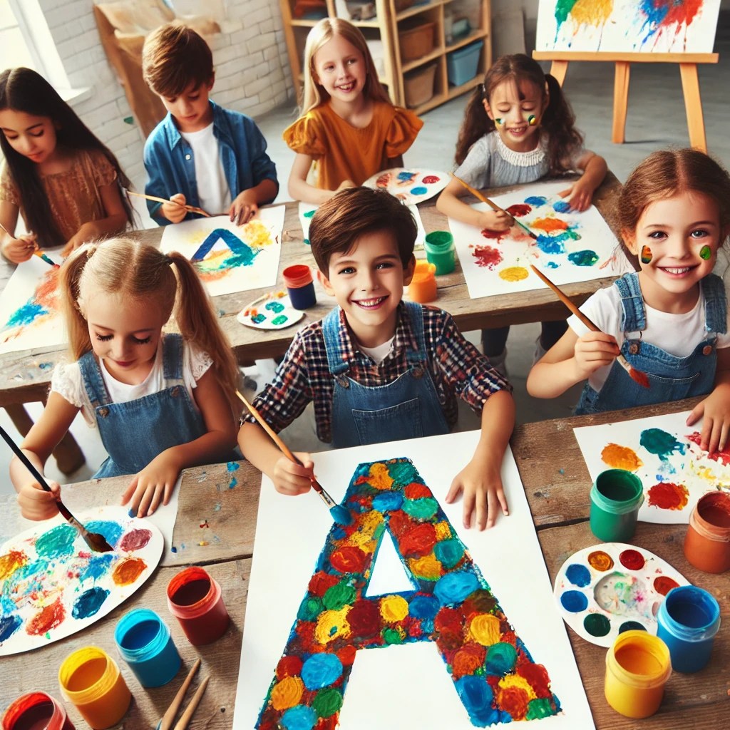 atividades com a letra A vs. atividades com outras vogais