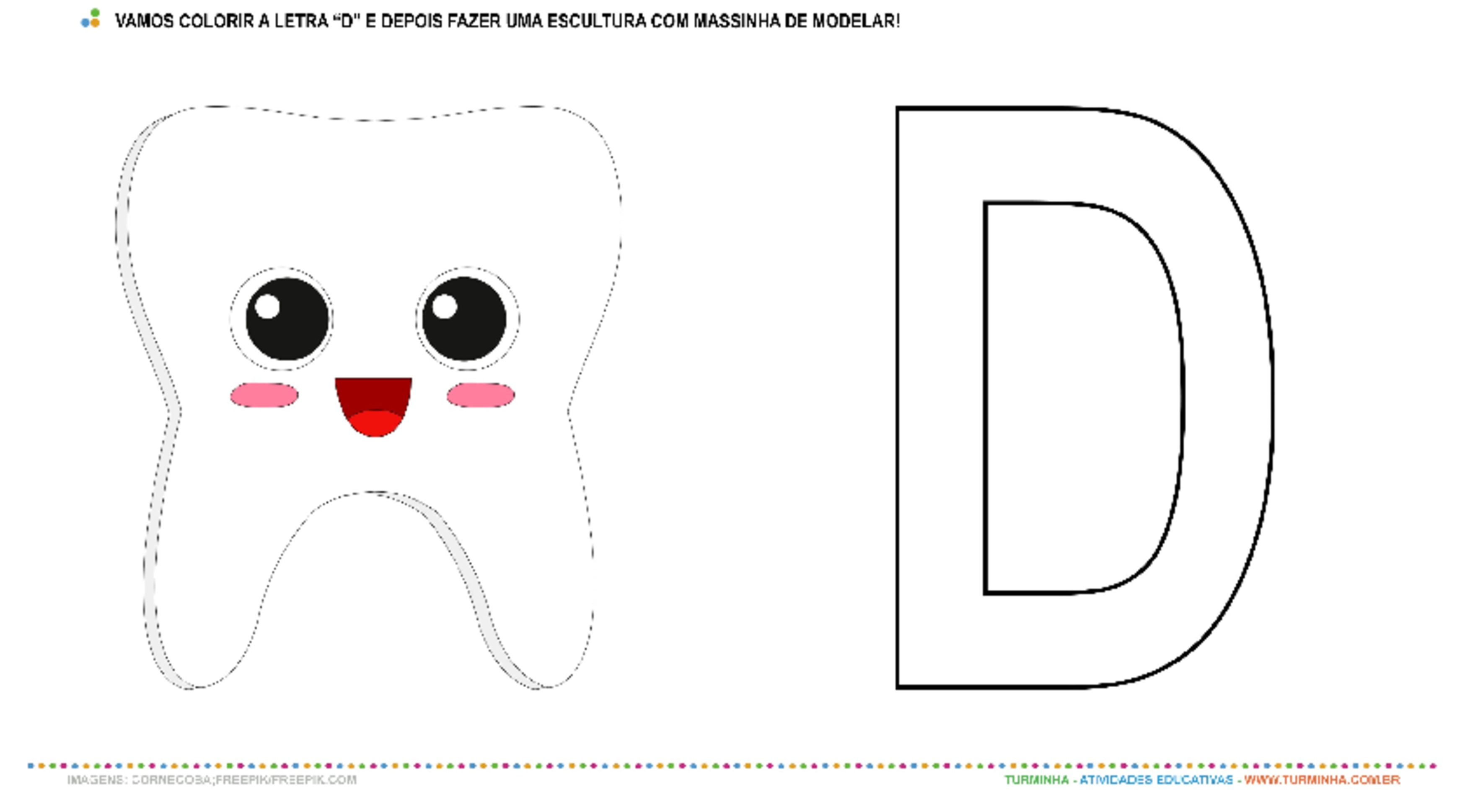 d de dinossauro atividade