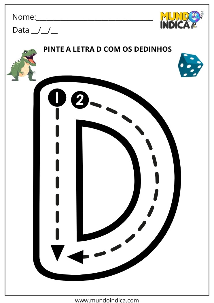 massinha letra d