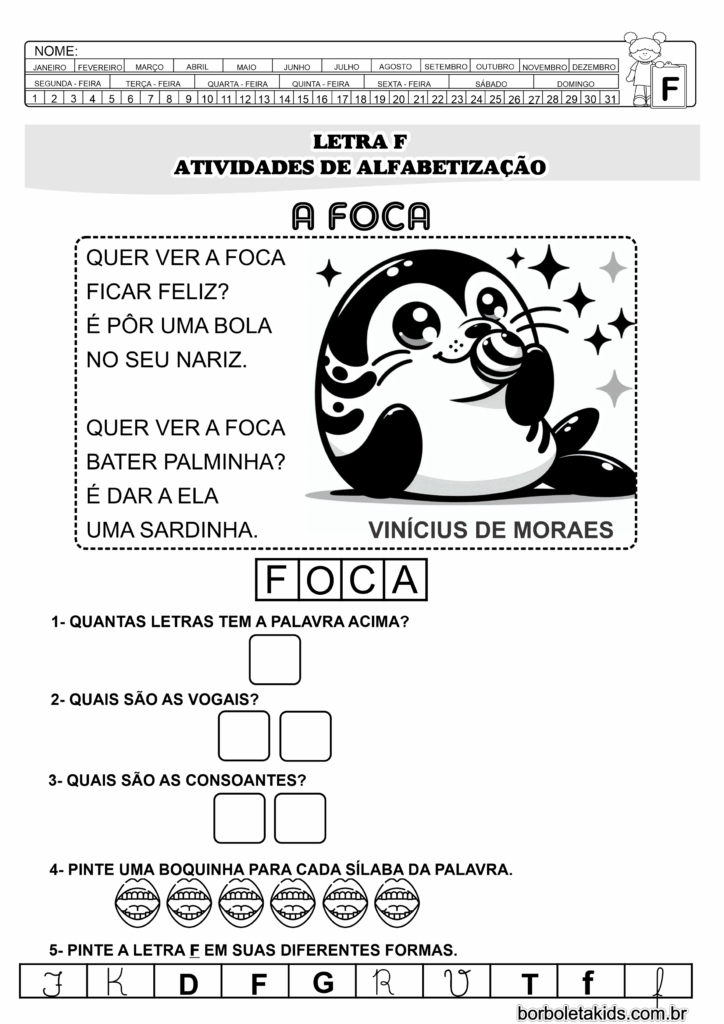 jogos com a letra f para crianças