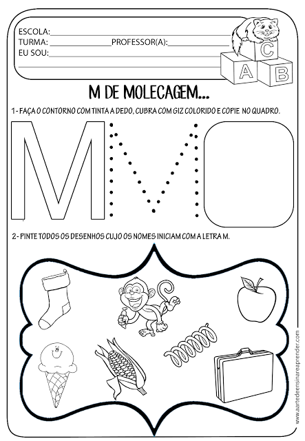 exercícios letra m
