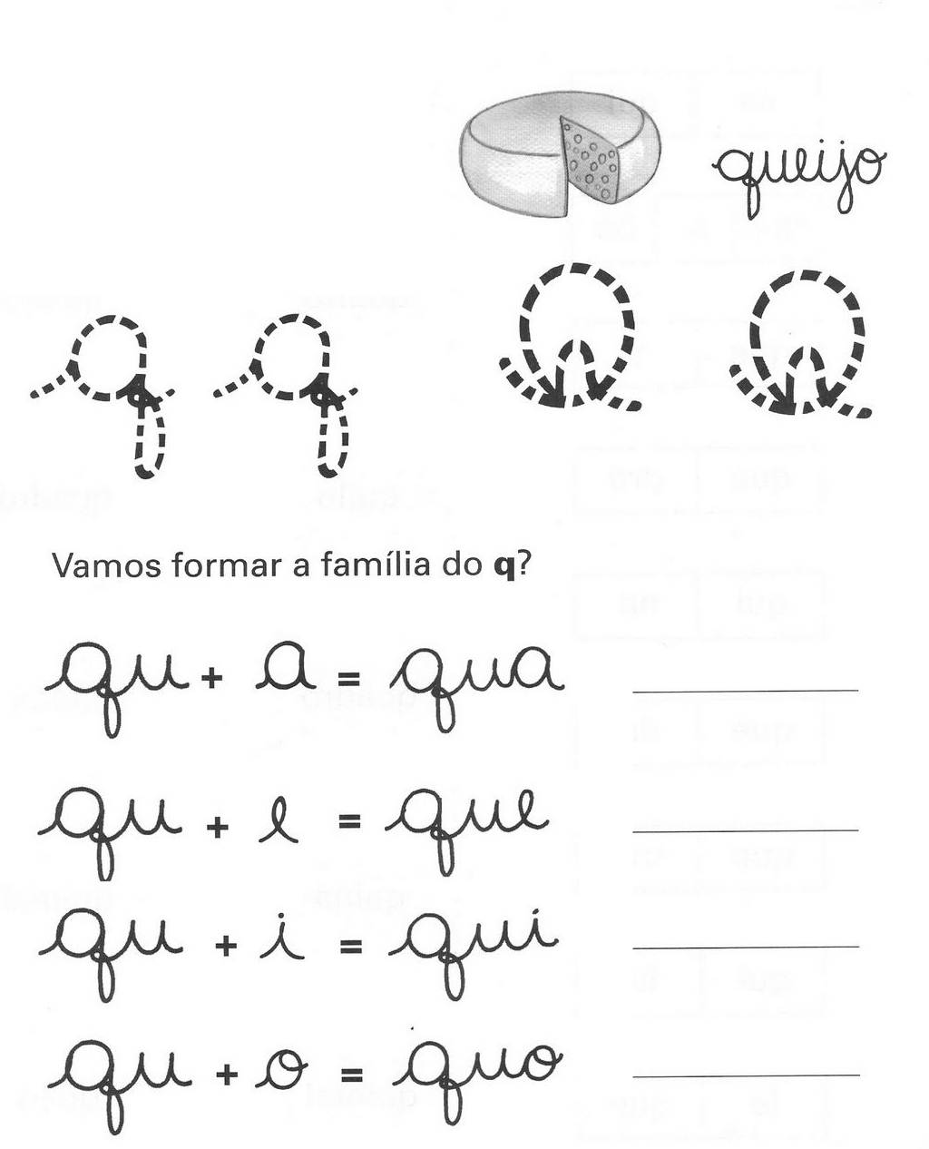 atividades para imprimir letra q