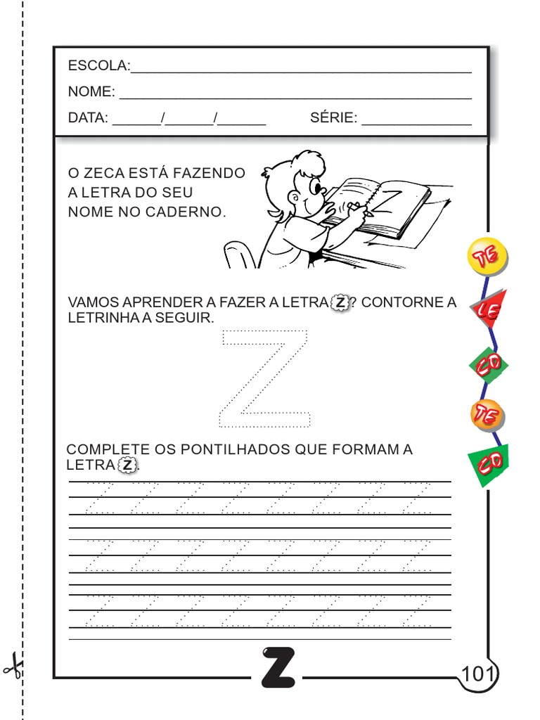 como ensinar o som da letra Z para bebês