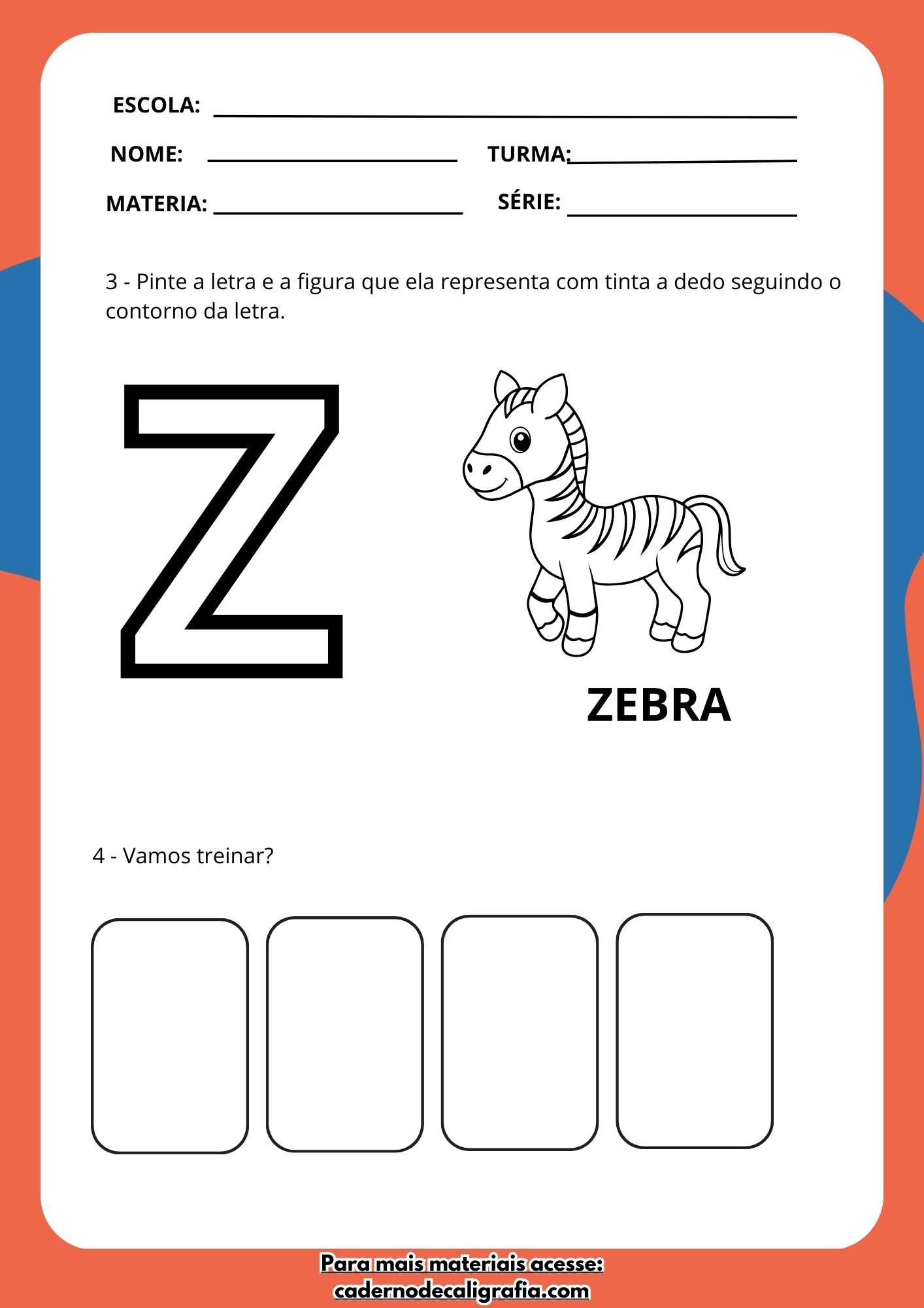 erros comuns ao ensinar a letra Z