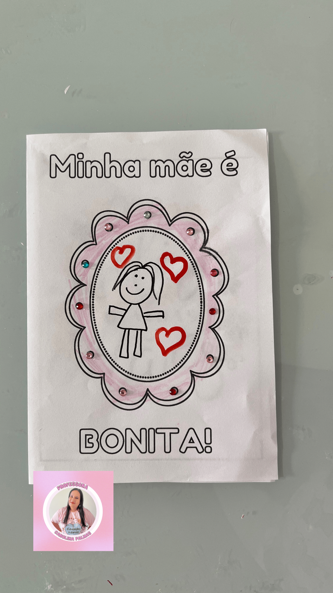 atividade para o dia das mães