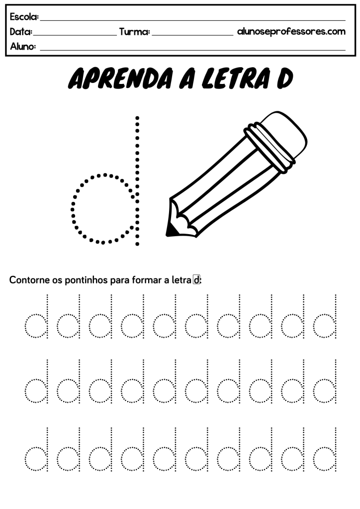 caça à letra d