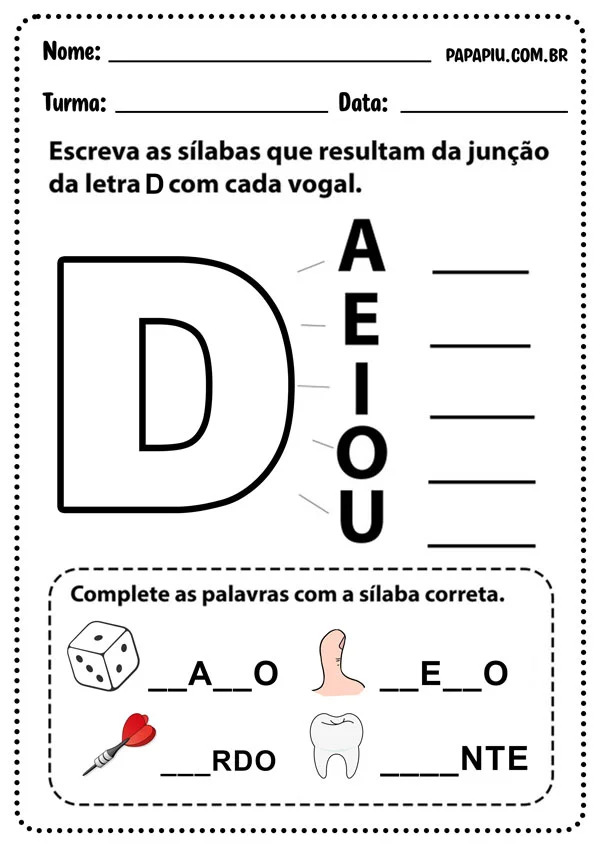jogos com a letra d