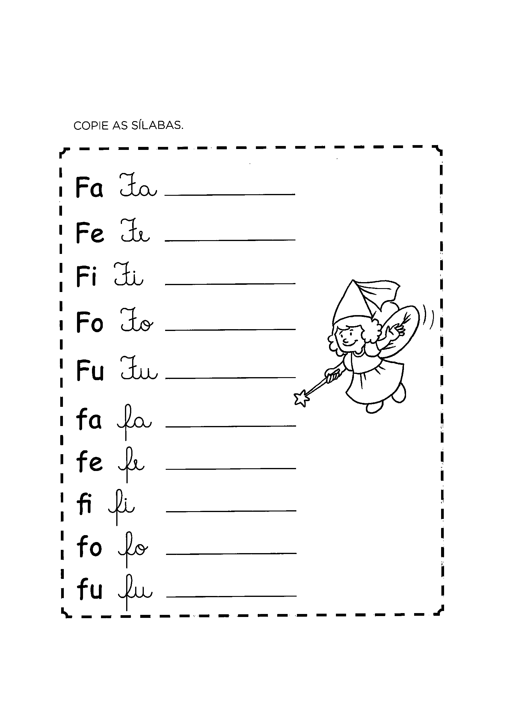 letra f som de gatinho