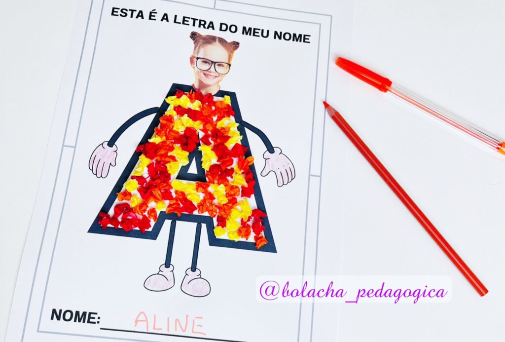 atividades para educação infantil letra inicial