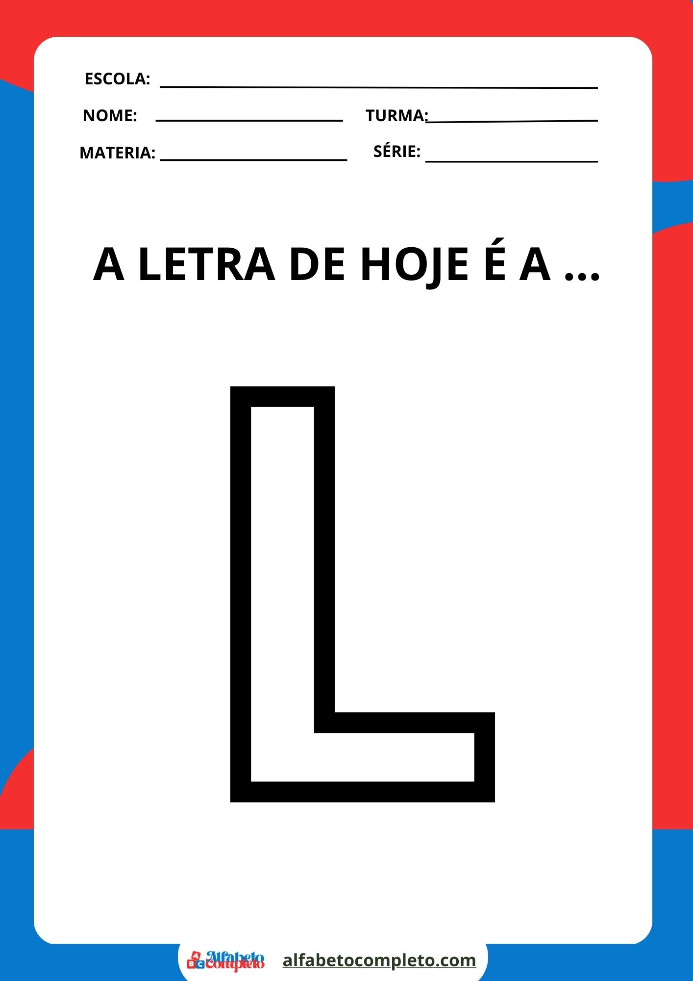 erros comuns ao ensinar a letra l para crianças