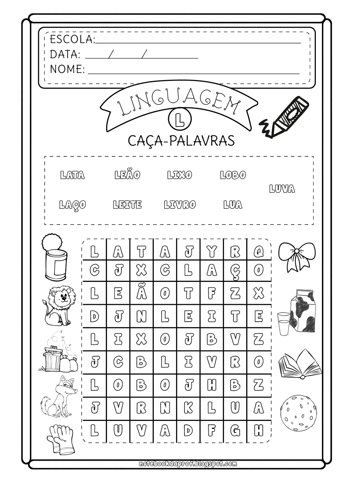 erros comuns ao ensinar a letra L para crianças pequenas