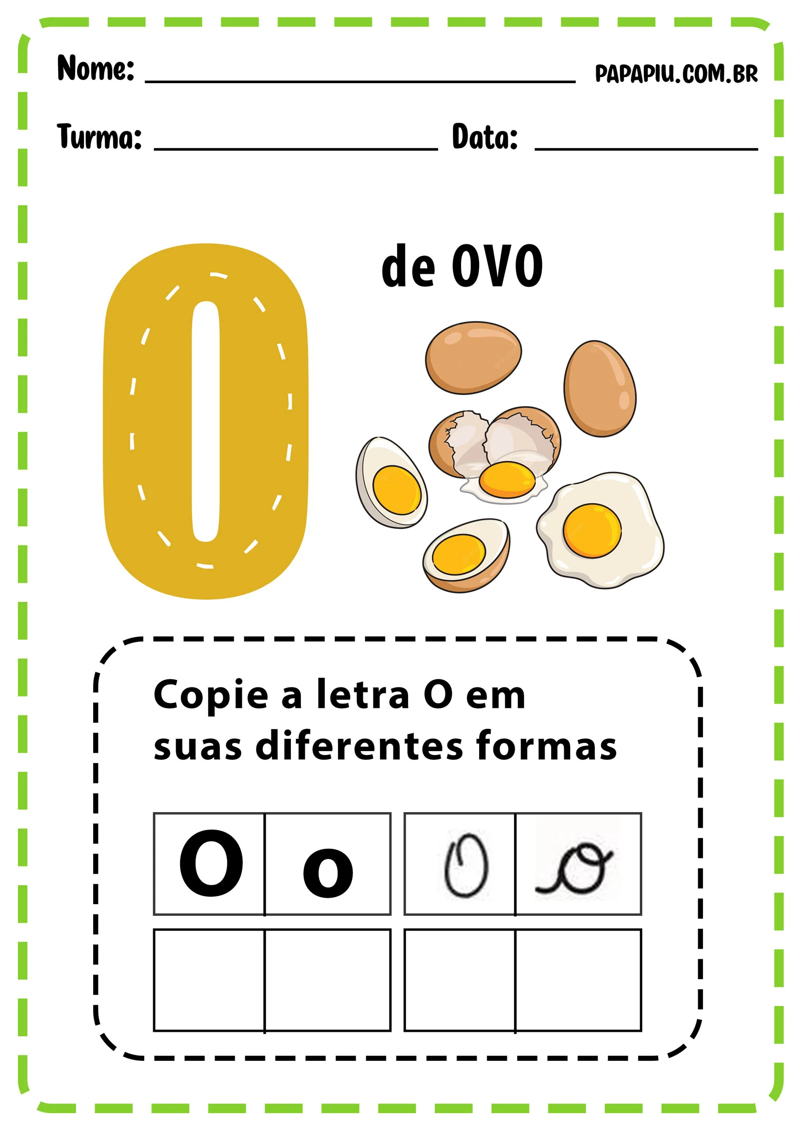 erros comuns ao ensinar a letra O na alfabetização