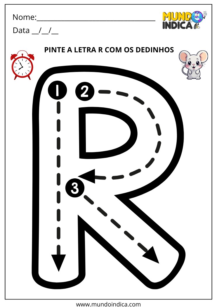 letra r atividades educação infantil pdf