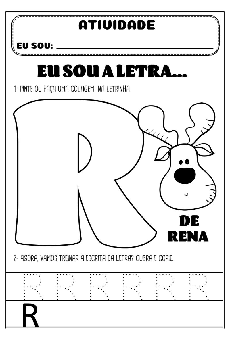 atividades divertidas com a letra r para educação infantil