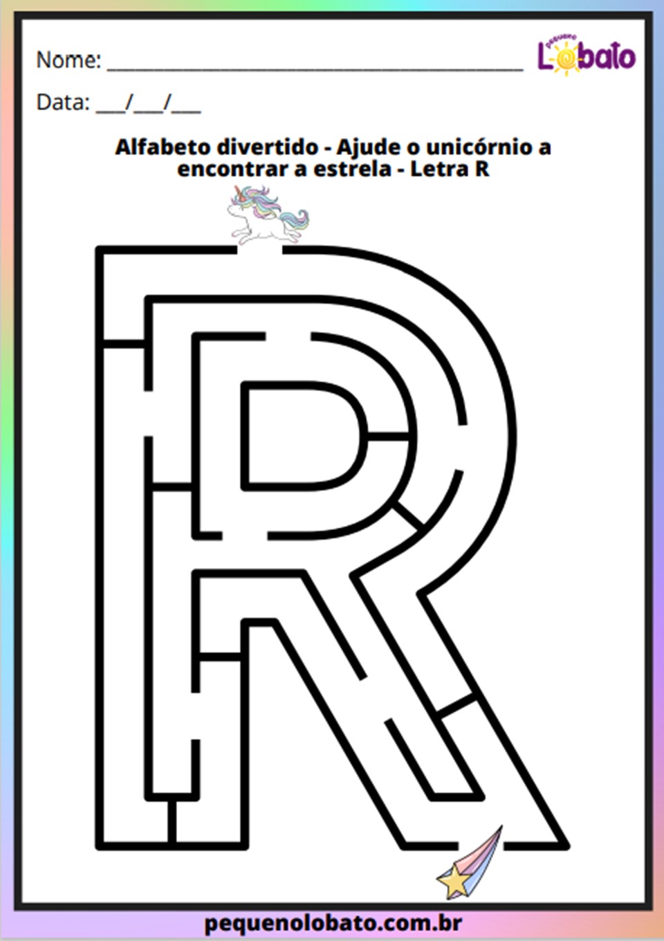erros comuns ao ensinar a letra r para crianças pequenas