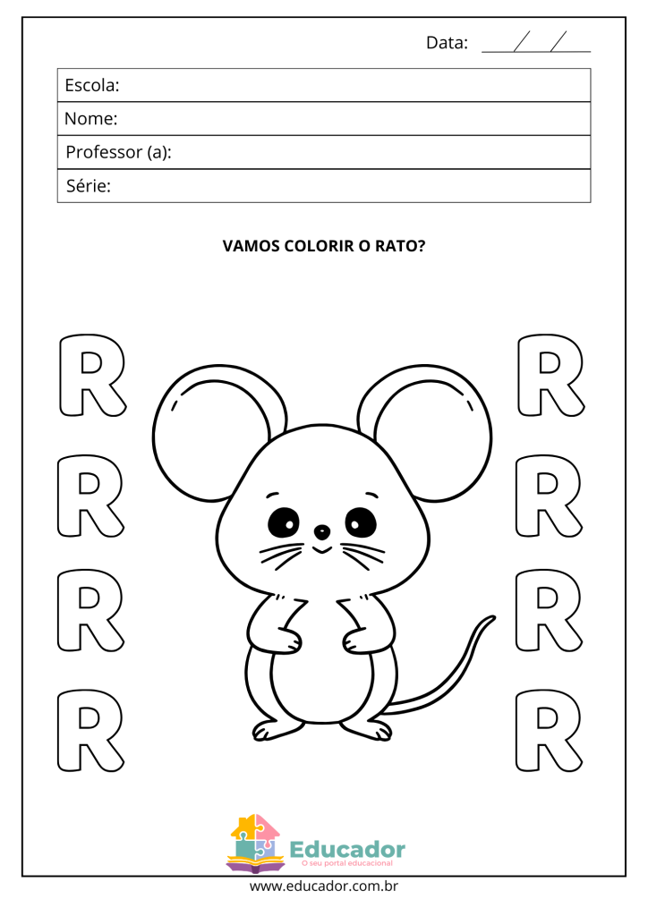 como ensinar o som do r brando na educação infantil