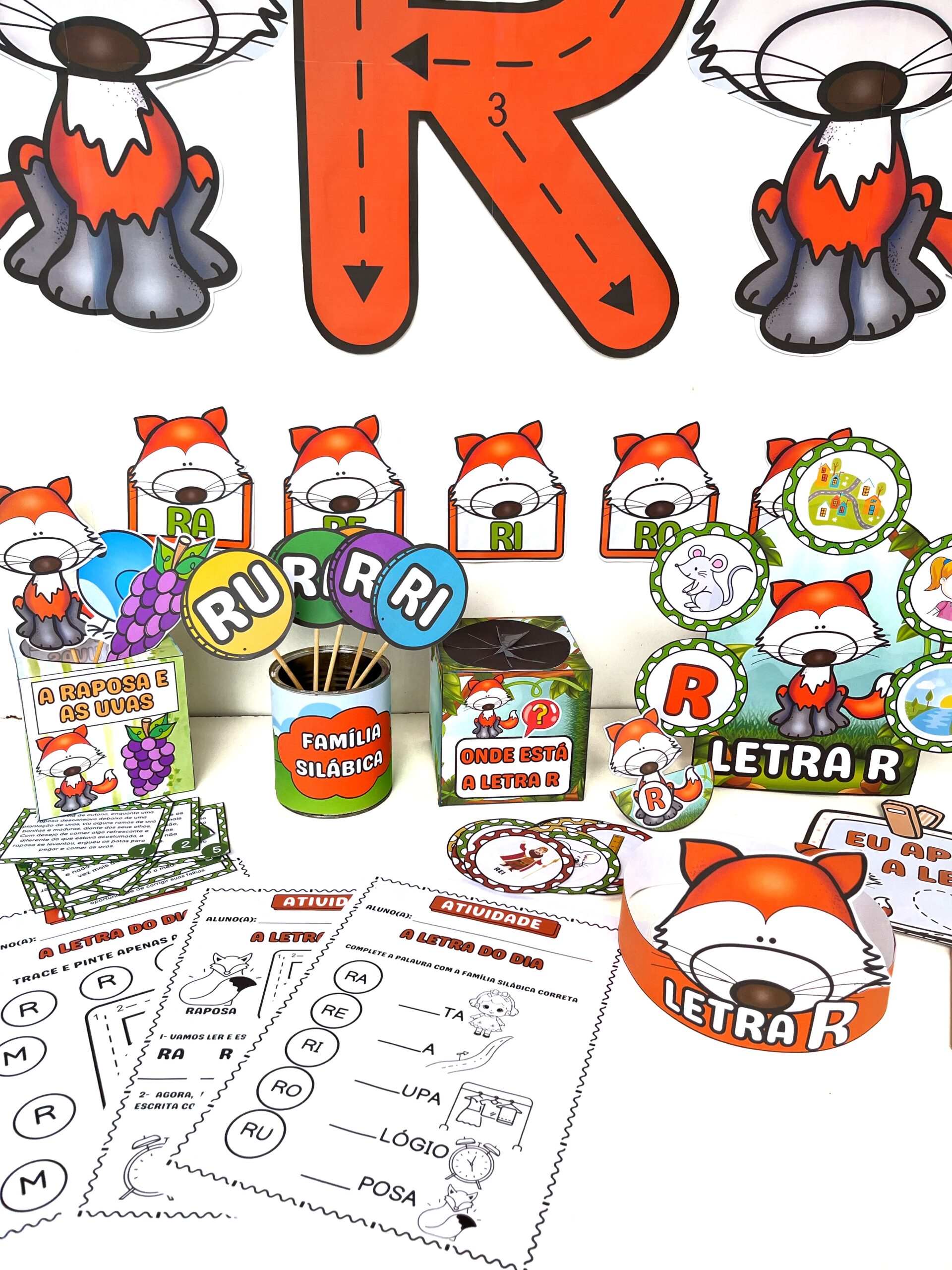 atividades com a letra r para educação infantil