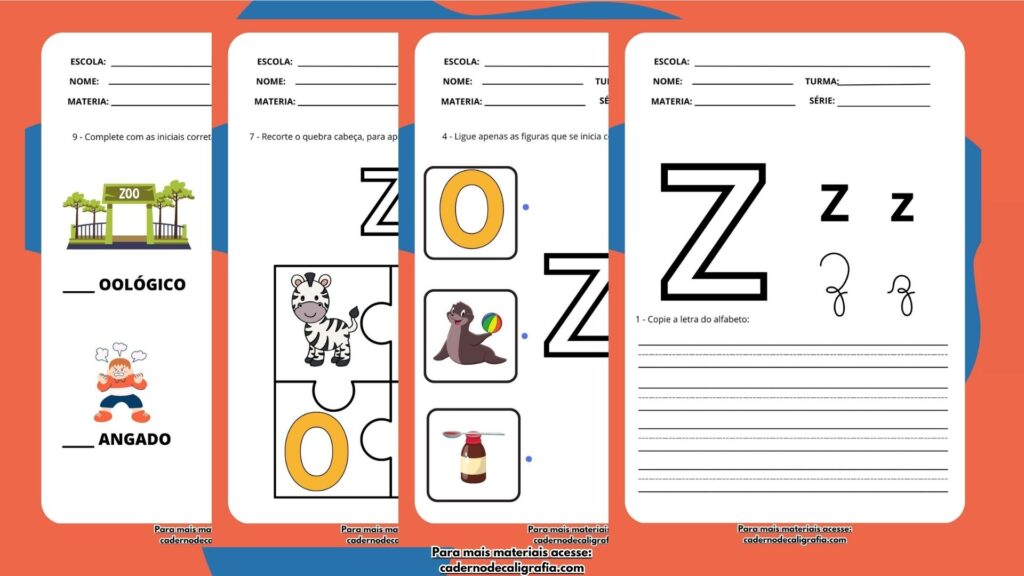 como ensinar o som da letra z para bebês