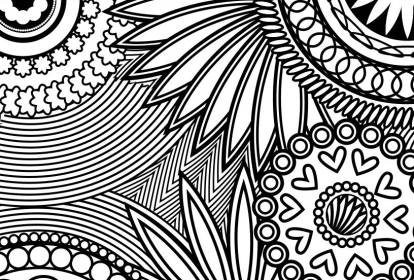 desenhos para colorir: qual o melhor material, lápis ou giz?