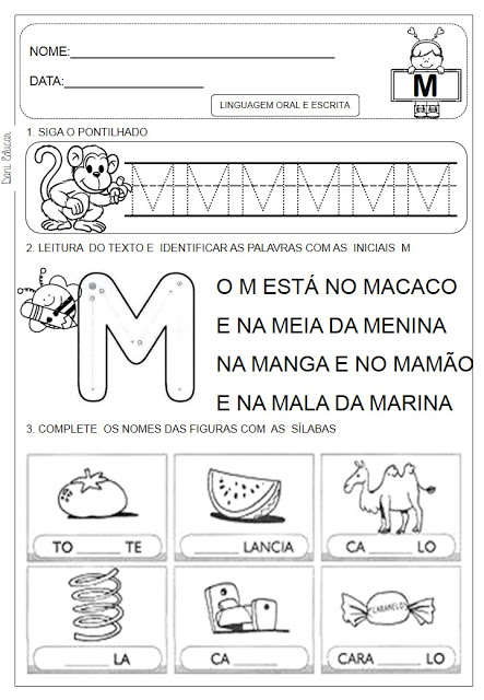 som da letra m