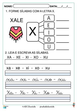 letra X vs outras consoantes: qual a diferença?