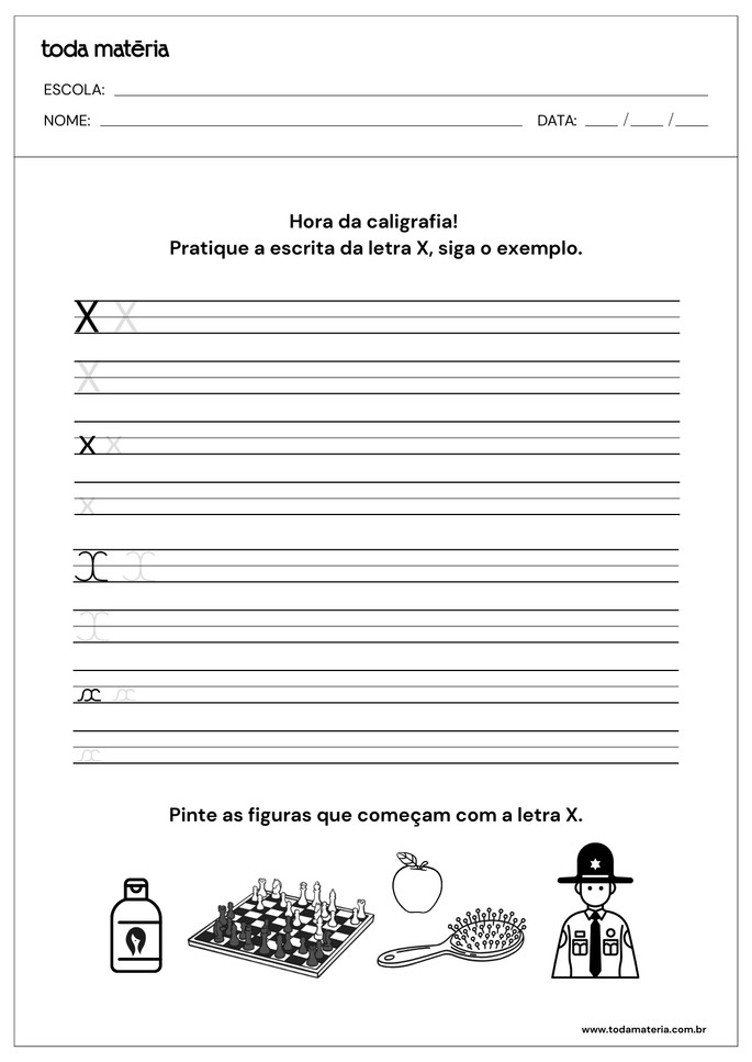 erros comuns ao ensinar o som do X