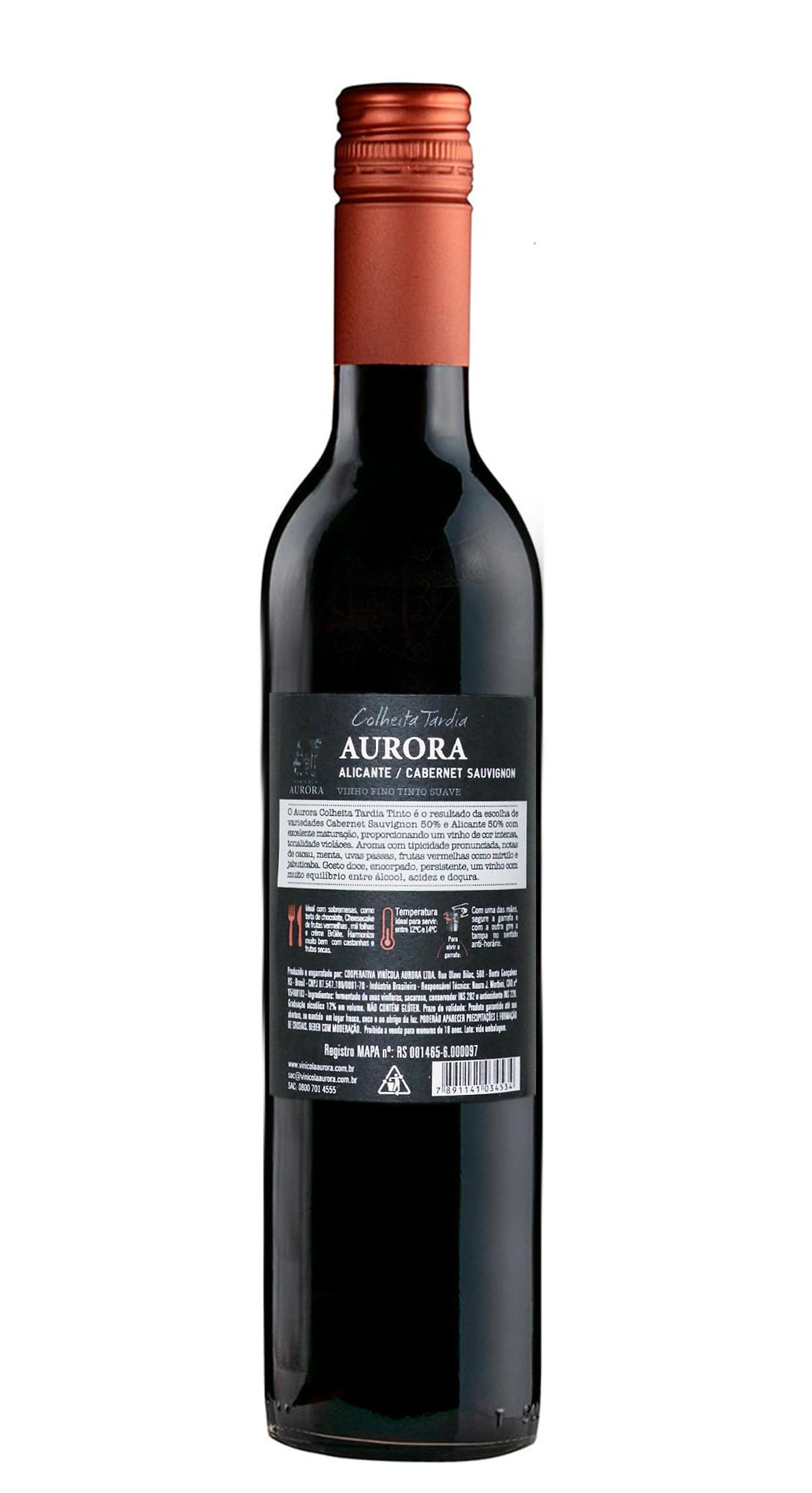 melhor harmonização vinho Aurora Colheita Tardia