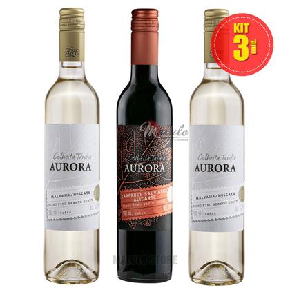 avaliar vinho Aurora Colheita Tardia tinto