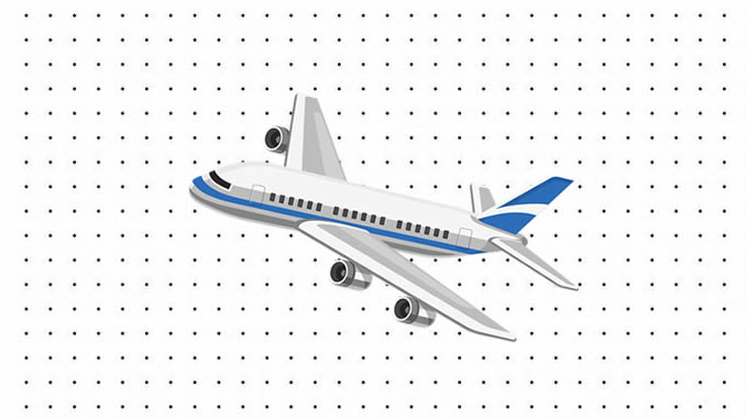 erros comuns ao colorir desenhos de avião